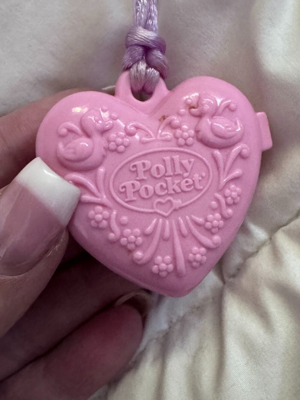 VINTAGE Polly Pocket Locket (Early 90s Bluebird)